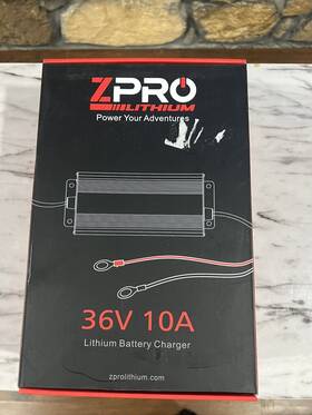 Zpro03610cs Zpro Zpro3610cs 36v 10a Lithium Battery Charger Waterproof