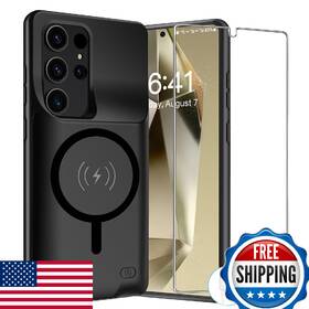 B0d9hdbtl4 Zueus Samsung Galaxy S24 Ultra Wireless Charging Case 12000mah Portable Battery Pack C