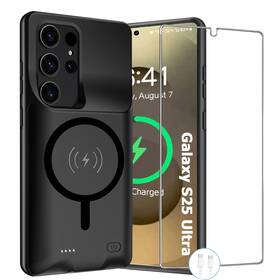 B0f26k7psc Zueus Galaxy S25 Ultra Wireless Charging Case 12000mah Portable Battery Carplay