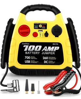 Cocy-020 Zundian Car Battery Jump Starter With Air Compressor 12v A