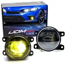 3000K Yellow 15W Oe-spec Led Fog Lights W/ Relay For Honda Civic Accord Integra. Fixed Price $98.09.
