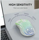 High Precision Rgb Gaming Mouse - Honeycomb Design With Usb Rechargeable Battery. Fixed Price $35.00.