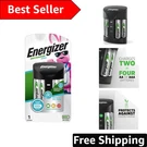 Eco-friendly Rechargeable Battery Charger With 4 Aa Batteries 3 Hours. Fixed Price $28.89.