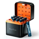 Rayhom 12-PACK Rechargeable Lithium Batteries With Charger, 12AAA+CHARGER. Fixed Price $60.20.