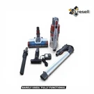 Shark Pet Pro UZ355H Cordless Stick Vacuum Powerfins Multiflex. Fixed Price $119.90.