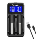 Intelligent Charger, Snado Lcd Display Universal Smart 2 Slot, Black. Fixed Price $20.51.