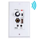 Pyle Wall Plate Amplifier Sound Control W/aux & Microphone In. Usb Charging Port. Fixed Price $55.99.