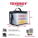 Tenergy Fire Retardant Lipo Battery Charging Bags - Size Options Available. Fixed Price $15.99.