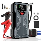 Car Jump Starter 6000A With Air Compressor Ortable 12V Battery Booster Powerbank. Fixed Price $50.99.