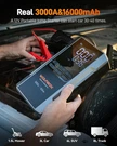 Wolfbox 3000A Car Jump Starter W/ Air Compressor Booster Power Bank Battery. Fixed Price $89.99.