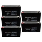 New 5PC 6V 1.3AH Sla Battery WB613 For UB613, PS612, WKA6-1.3F. Fixed Price $57.56.