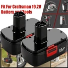 2PACK 19.2V For Craftsman 11375 Ni-mh New Battery C3 130279005 11376 130279003. Fixed Price $19.00.