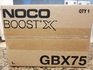 Noco Boost GBX75 2500A 12V Ultrasafe Portable Jump Starter- Sealed New. Fixed Price $239.00.