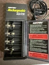 Rayovac In 1 Rechargeable Battery Charger With Power Cord Model PS3 Turns On. Fixed Price $8.00.