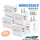 Dual Ports Qc Usb A/type Pd Plug 20W Fast Charger Brick For Iphone Android Lot. Fixed Price $76.99.