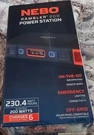 Nebo Rambler Power Station 230.4WH 200W Usb Ac Dc Solar Compatible. Fixed Price $180.00.
