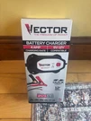 Vector 4-AMP Automatic Battery Charger With 6-VOLT/12-VOLT Select. Fixed Price $15.00.