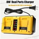 Dual Ports 90W Fast Charger For Dewalt 14.4-20VMAX Lithium Battery DCB203 DCB204. Fixed Price $20.99.