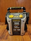 Stanley 1000 Peak Amp Automotive Jump Starter, Portable Power 2.1A/10W Usb. Fixed Price $50.00.