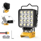 Upgraded 20V Led Work Light 6000LM For Dewalt Battery Safe Cordless Lamp. Fixed Price $23.50.