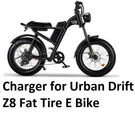 Power Supply Battery Charger For Urban Drift Z8 Fat Tire Bike. Fixed Price $35.48.