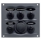 Marinco 900-5WPS 12V Switch Waterproof Marine Electrical Panel. Fixed Price $86.49.