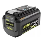 For Ryobi Cordless Battery OP4050A 40-VOLT Lithium-ion 6 Ah High Capacity W/led. Fixed Price $37.93.