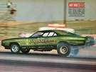 1968 Great Pic Of Nelson Carter's Imperial Kustoms Dodge Charger Funny. Fixed Price $7.99.