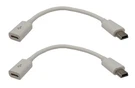 Zdycgtime Micro Usb To Mini Extension Cable Female White. Fixed Price $14.24.