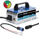 48V 58.4V 15A LIFEPO4 Battery Charger IP67 Waterproof Golf Cart Rv Boat. Fixed Price $107.77.