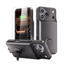 Foxi Iphone 17 Pro Max Battery Case With Stand 8500MAH Fast Charging Slim Tp. Fixed Price $50.86.