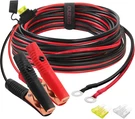 Cuzec 12FT/3.66M 14 Awg Extension Cord Eyelet Terminal With Battery Clamp 12V/. Fixed Price $19.27.