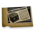 1924 Vintage Ad Valley Electric Co Battery Charger St Louis Missouri. Fixed Price $9.99.