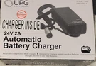 Upg 24V 2A Automatic Charger For Sealed Lead Acid Battery Barrel Plug 71696. Fixed Price $55.00.