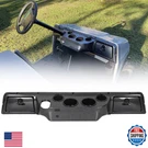 Ecotric Golf Cart Dash Cover Carbon Fiber Style For 1982+ Club Ds. Fixed Price $150.76.