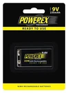 8 Maha Powerex 9V 9.6V 230MAH Nimh Precharged Rechargeable Batteries. Fixed Price $110.09.