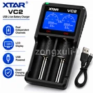 Xtar VC2 Li-ion Usb Charger Lcd For Imr Rechargeable Batteries 3.6V 3.7V. Fixed Price $14.49.