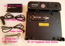 New 7160-0264-03-P Gamber-johnson Dock Station CF-19 Toughbook +dc Power Adapter. Fixed Price $170.00.
