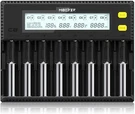 Miboxer 18650 Battery Charger, 8-BAY Smart With Automatic Lcd Display, F. Fixed Price $70.00.