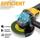 Cordless Angle Grinder For Dewalt 20V Battery 4-1/2" To 5" W/5 Cutting Blade. Fixed Price $999.99.