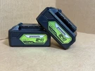 2-PACK Greenworks BAG709 Genuine 24V Max 4.0AH Usb Rechargeable Battery. Fixed Price $49.99.