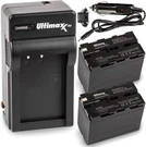 Ultimaxx Travel Charger + Replacement Battery For Sony F960/970/975 - 7800 Mah. Fixed Price $39.99.