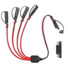 Paekq 12AWG Sae Y Splitter Extension Cable Without Fuse, Black. Fixed Price $23.22.