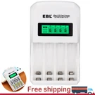 Ebl 4 Slots Lcd Fast Ac Wall Charger For Aaa Ni-mh Ni-cd Rechargeable Battery. Fixed Price $13.79.