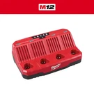 Milwaukee 48-59-1204 M12 Four Bay Sequential Charger. Fixed Price $131.32.