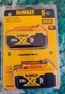 Pack Dewalt DCB205-2 20V Max Premium Lithium-ion 5.0AH Battery 2025 Date New. Fixed Price $71.93.