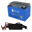 Mighty Max YTX9-BS Gel Replaces Hyosung TE450S 00-09 + 12V 2AMP Charger. Fixed Price $54.99.