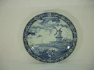 Vintage Bosh Belgium Plate Charger Platter Wind Mill Canal Scene. Fixed Price $52.71.