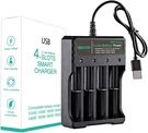 18650 Battery Charger 4-BAY 5V/2A For Rechargeable Batteries 3.7V Li-ion Tr Imr. Fixed Price $15.45.
