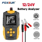 Foxsur FBT200 12V 24V Smart Car Battery Tester Lcd Analyzer Tool. Fixed Price $52.14.
